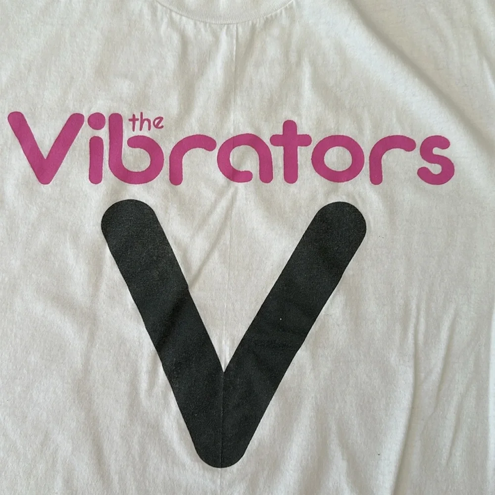 Vintage Punk Vibrators tour t-shirt from 1992. Backprint. - Picture 2 of 7